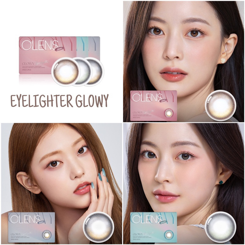 (Monthly) OLENS รุ่น EYELIGHTER GLOWY คอนแทคเลนส์เกาหลี