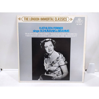 1LP Vinyl Records แผ่นเสียงไวนิล  KATHLEEN FERRIER sings SCHUMANN &amp; BRAHMS   (J22D54)