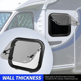 Aries306 หน้าต่าง RV อลูมิเนียมอัลลอยด์ 45 °มุมเปิดสูงสุด Push Out Window สำหรับ Camper Trailer Van