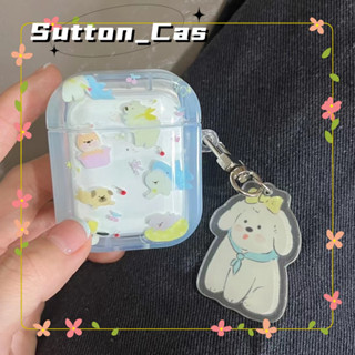 ❤️ส่งของขวัญ❤️ เคสแอร์พอด 1 2 สาวน่ารักหัวใจ แฟชั่น เคส AirPods 3 pro ความนิยม ฤดูร้อน case for AirPod Pro2 AirPods gen2