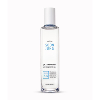 (แถม!!มาส์กหน้า59฿) Etude Soon Jung pH 5.5 Relief Toner 25 ml. อีทูดี้ โทนเนอร์ ผิวบอบบาง แพ้ง่าย เป็นสิว