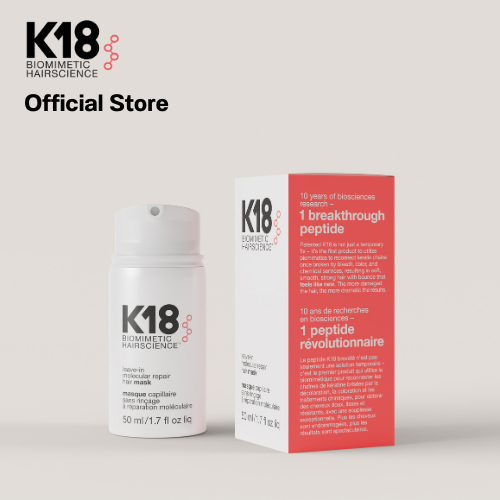 K18 leave-in molecular repair hair mask 50 ml.