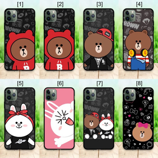 OPPO A9 A91 A92 A93 A94 A95 Case บราวน์ โคนี่