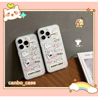 🎁ส่งของขวัญ🎁เคสไอโฟน สำหรับ 11 14 for iPhone Case 13 12 Pro Max น่ารัก น่าสนใจ ลูกสุนัข กันกระแทก เคสนิ่ม เคสโทรศัพท์