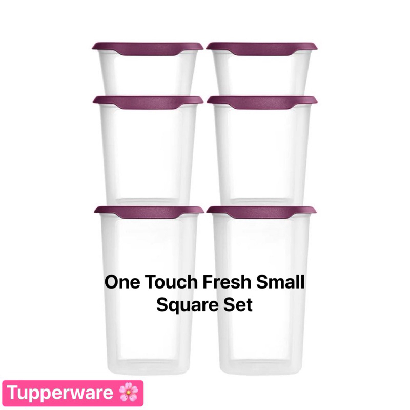 Tupperware รุ่น C One Touch Fresh Small Square Set