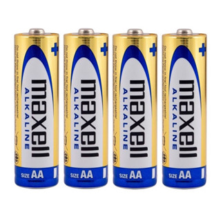 ถ่าน Maxell alkaline ขนาดAA/AAA 1.5V แพค4ก้อน ของแท้