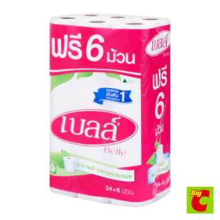 เบลล์ (Belle) กระดาษชำระ แพ็ค 24 ม้วน