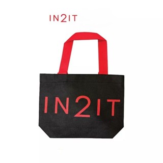 กระเป๋าเครื่องสำอาง IN2IT สีดำ ไว้ใส่เครื่องสำอางหรือใส่ของใช้ได้