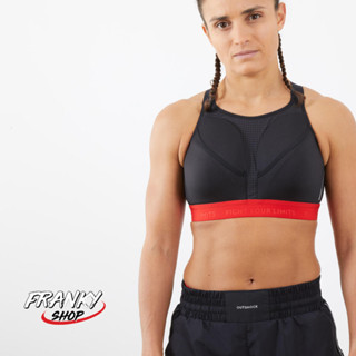 สปอร์ตบราใส่ฝึกชกมวย สปอร์ตบรา เสื้อออกกำลังกายผู้หญิง Boxing 2-In-1 Sports Bra:Support and Protection