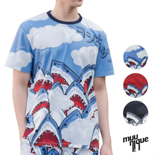 MUUNIQUE JP.T-shirt เสื้อยืด รุ่น Sky Shark 2023