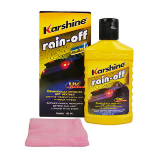 Karshine น้ำยาเคลือบกระจก rain-off 150 ml [49931860]