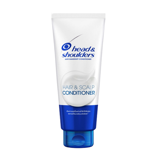 (ครีมนวด 1หลอด) Head & Showders conditioner smooth and silky 135 ml. ครีมนวดผม เฮดแอนด์โชว์เดอร์