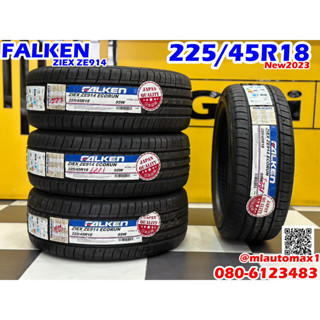 ยางใหม่ Falken ZE914 225/45R18 ยางใหม่ปี2023