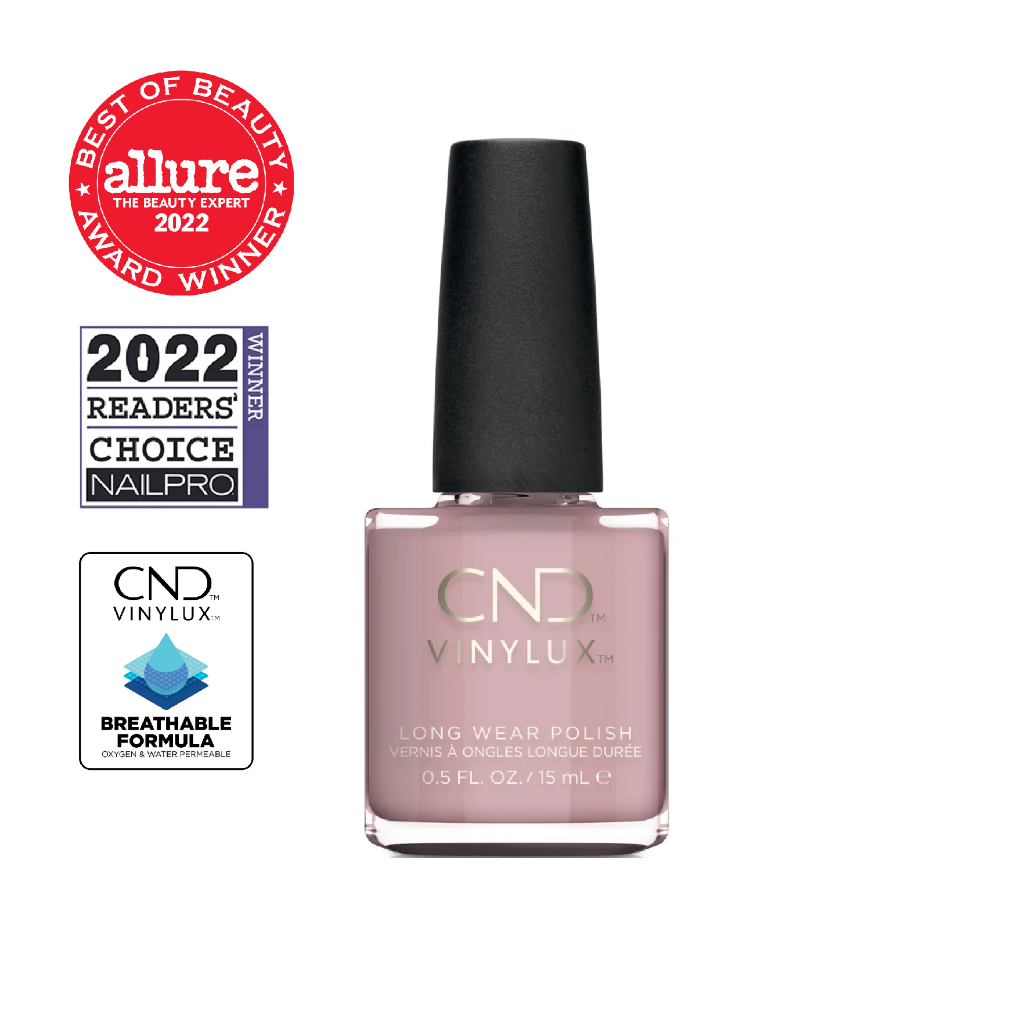 CND VINYLUX สีทาเล็บกึ่งเจล สี satin pajamas 0.5 oz. (15 ml.) นำเข้าจากอเมริกา