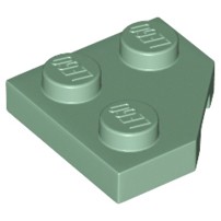 LEGO Part 26601 Wedge, Plate 2 x 2 Cut Corner