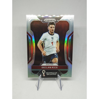 Declan Rice Silver Panini World Cup Prizm 2022  England