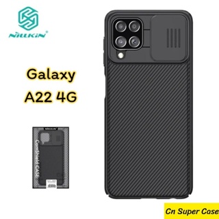 NILLKIN เคส Samsung A22 4G รุ่น CamShield Pro เคสสไลด์กล้อง เปิด-ปิด กันกระแทก [จัดส่งด่วน]