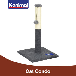 Kanimal Cat Tree ของเล่นแมว คอนโดแมว ที่นอนแมว พร้อมเสาลับเล็บ สำหรับแมวทุกวัย ขนาด 29x29x53 ซม.