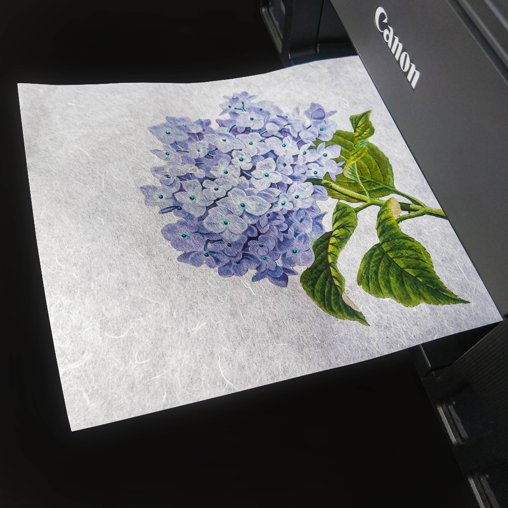 Paper Valley กระดาษสาสำหรับทำเดคูพาจ Decoupage Unryu Kozo Paper (30 gsm A4 )