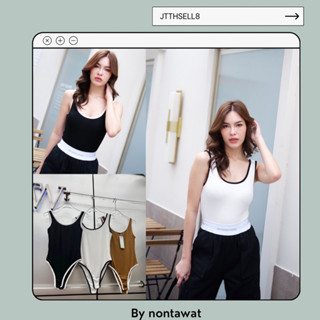 BODYSUIT BY nontawat  เนื้อผ้าร่อง บอดี้เรียบเก๋