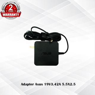 Adapter Asus 19v 3.42a *5.5x2.5 / อะแดปเตอร์ เอซุส 19v 3.42a *5.5x2.5 (สี่เหลี่ยม) *ประกัน 2 ปี