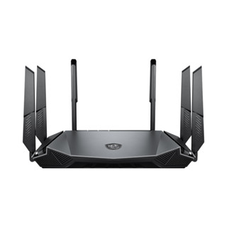 MSI (GRAX66) RadiX AX6600 WiFi 6 Tri-Band Gaming Router ความเร็วสูงสุด 6600 Mbps