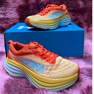 รุ่นขายดี️ Hoka Bondi8 (wide) รองเท้าใส่วิ่ง🏃🏻‍♂️[ พร้อมส่ง ]