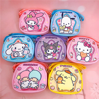 B-190🔥 กระเป๋าเด็ก กระเป๋าสะพายข้าง กระเป๋า7สี น่ารัก cartoon bag