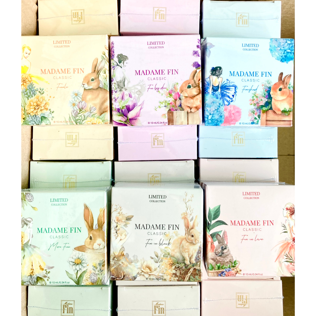 น้ำหอมมาดามฟิน Madame Fin ขนาด 10 ml (มีให้เลือก 6 กลิ่น)