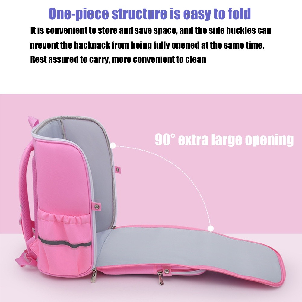 5015#3D, กันน้ำ, ความจุมาก, ทำความสะอาดง่าย, unisex, มีแถบสะท้อนแสง กระเป๋าเป้สะพายหลัง - รูปที่ 6