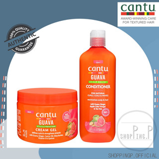 ✳️[แท้ 100%/พร้อมส่ง]✳️ Cantu Guava Curl Strengthening Cream Gel 340g ครีมเจลแต่งทรงผม และครีมนวดผม