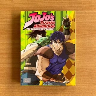 DVD : JoJos Bizarre Adventure First Season (3 disc) โจโจ้ ล่าข้ามศตวรรษ [มือ 2 ซับไทย] Cartoon ดีวีดี แผ่นแท้