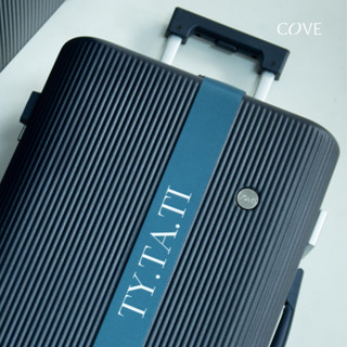 COVE Luggage Strap [กรอกโค้ดช้อปปี้ 9COVE65] สายรัดกระเป๋าเดินทาง สกรีนชื่อได้