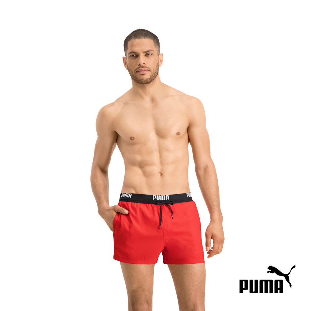 PUMA กางเกงว่ายน้ำขาสั้น สำหรับผู้ชาย SWIM MEN LOGO SHORT LENGTH SWIM SHORTS 1P - 701221104 — صورة 5