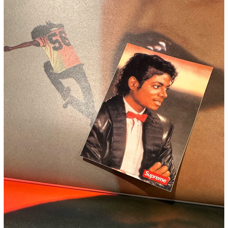สติ๊กเกอร์ 🛹 Supreme “Michael Jackson” ของแท้