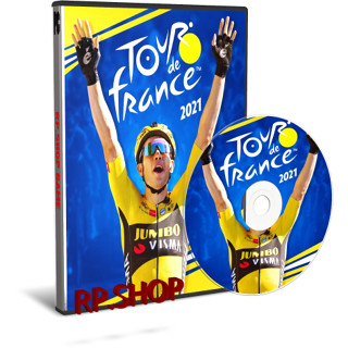 แผ่นเกมคอม PC - Tour de France 2021 [4DVD+USB+ดาวน์โหลด]