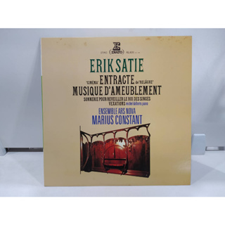 1LP Vinyl Records แผ่นเสียงไวนิล  ERIK SATIE CINEMA ENTRACTE de RELACHE"   (E2C57)