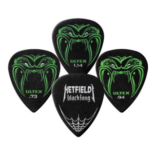 ปิ๊กกีต้าร์ Jim Dunlop Signature รุ่นPH112R James Hetfield Black Fang Guitar Pick