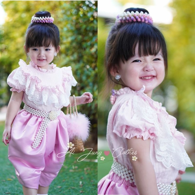 🌱ชุดไทยเด็กรุ่น 