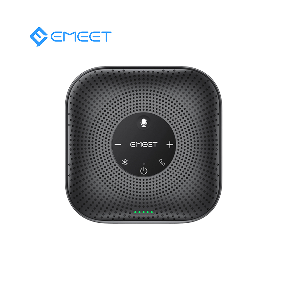 Emeet Conference Speakerphone M0 Plus ลำโพงบลูทูธ ลดเสียงรบกวนไมโครโฟน 360° รับประกัน 1 ปี By Mac Mo