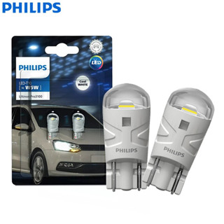 หลอดไฟ T10 LED Philips Ultinon Pro3100 6500K Daylight Effect สีขาวใส ของแท้ ประกัน 1 ปี