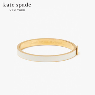 KATE SPADE NEW YORK FLOATING ON A CLOUD THIN IDIOM BANGLE KD340 กำไลข้อมือ