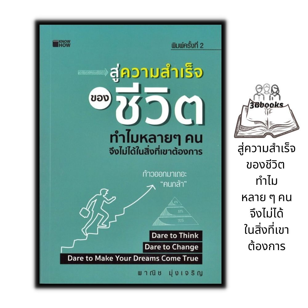 หนังสือราคา 155 บาท สู่ความสำเร็จของชีวิต ทำไมหลาย ๆ คนจึงไม่ได้ในสิ่งที่เขาต้องการ : การพัฒนาตัวเอง ความสำเร็จ จิตวิทยา