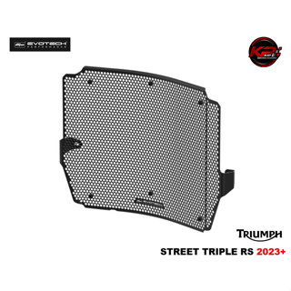 การ์ดหม้อน้ำ EVOTECH FOR TRIUMPH STREET TRIPLE RS 2023+