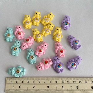 เรซิ่นหมี carebear 10ชิ้น