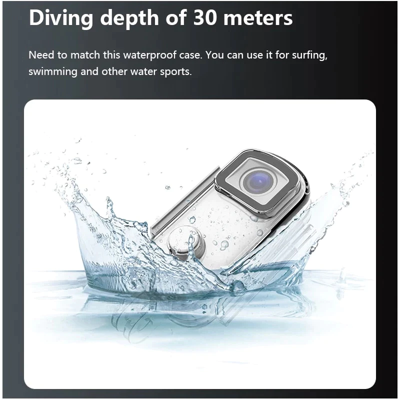 SJCAM C100 2K / C100+ 4K  Action Camera กล้องกันน้ำ กล้องติดหมวก มีระบบกันสั่น (รับประกัน 1ปี) thumbnail 5