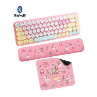 CLEARANCE !!(แป้นพิมพ์สกรีนไทย)MOFii BROWNIE MULTI-DEVICE BLUETOOTH KEYBOARD คีย์บอร์ดบลูทูธ ต่อได้ 3 เครื่อง ขนาดเล็กพา