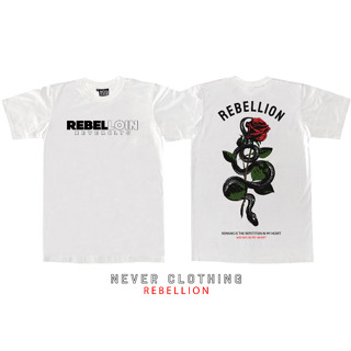 NEVER CLTG เสื้อยืด แขนสั้น รุ่น REBELLION