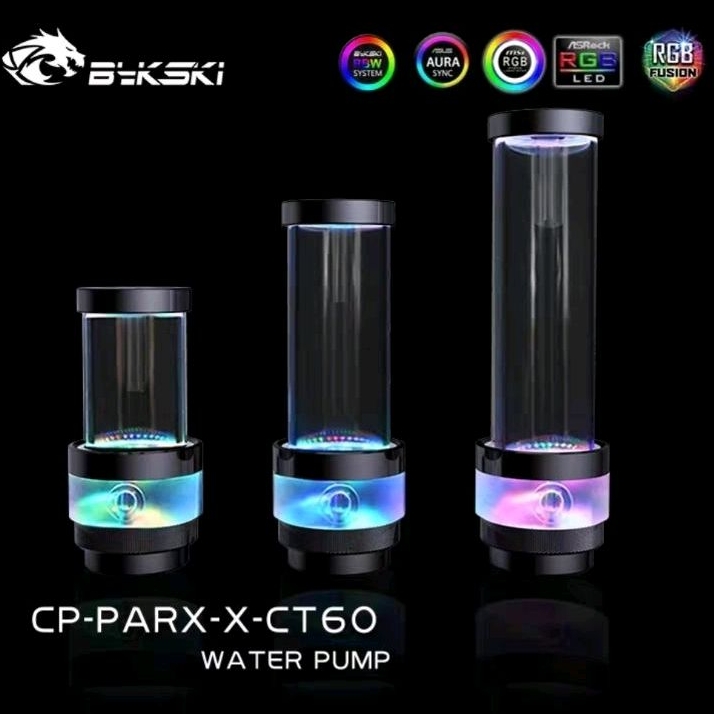 Bykski ปั้ม+ถังพัก ชุดน้ำระบบเปิด Watercooling CP-PARX-X-CT60 Combo Pump + Reservoir 3800RPM / Flow 