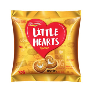 Britannia Little Hearts Biscuits 75g